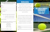 Mixed Doubles Tourney - D117 Tennis€¦ · - Mixed doubles means that teams should be made up of one male and one female. - Teams will sign up for the competitive tourney or the