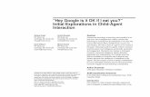 Hey Google is it OK if I eat you: Initial Explorations in ... · The Monster game: interactive questionnaire After interacting with an agent, participants completed a ten item questionnaire
