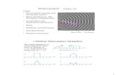 PHY131H1F - Class 23jharlow/teaching/phy131f15/lec23... · –Piano tuning by listening to the disappearance of beats from a known frequency and a piano key –Tuning instruments