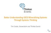 Better Understanding IOCG Mineralising Systems Through ...€¦ · Better Understanding IOCG Mineralising Systems Through Systems Thinking Tim Craske, Geowisdom and Thinker.Events
