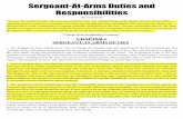 Sergeant-At-Arms Duties and Responsibilities (Revised 2016)...Arms to do it will be their Sergeant-at-Arms that is tasked. This is for the same if the Auxiliary President is at the