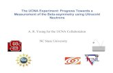 The UCNA Experiment: Progress Towards a Measurement of the ...nuclpart.kek.jp/NP08/presentations/neutron/pdf/11.young.pdf · Neutron lifetime & Neutron β-asymmetry ⇒ L/R symmetric