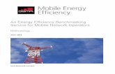 An Energy Efficiency Benchmarking Service for Mobile ... · producing a set of key performance indicator (KPI) benchmarks, so that MNOs can assess their performance ... Objectives