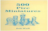 Pirc - Bill Wall's Chess Page Pirc Miniatures.pdf · The Pirc and Modern defenses developed relatively late in tournament play. It was considered unsound and incorrect to give up