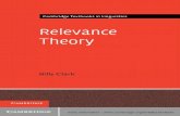 Relevance Theory (Cambridge Textbooks in Linguistics)perso.ens-lyon.fr/jacques.jayez/Cours/Implicite/Relevance_Theory_Cl… · Cambridge textbooks in linguistics Relevance Theory