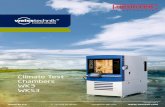 Climate Test Chambers - NEURTEK2 3 Reliable measurement results are possible thanks to: • Perfect, environmentally-friendly isolation • Steam-proof design thanks to mechanically