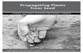 Propagating Plants from Seed · Propagating Plants from Seed a pacific northwest extension publication • pnw0170 Washington state university • oregon state university • university