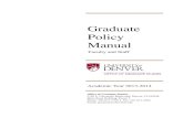 Graduate Policy Manual - University of Denver€¦ · Mary Reed Building, Room 5 Phone: 303-871-2706 │ Fax: 303-871-4566 . Email: graduatestudies@du.edu