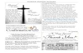 ALLELUIA! ALLEULIA! ALLELUIA! - Archdiocese of Toronto Bulletins/Easter Sunday.pdf · ALLELUIA! ALLEULIA! ALLELUIA! On this day we thank God for His Son, Jesus, who died and rose