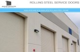 IDS Rolling Steel Door and Insulated Door · 2019. 11. 12. · Rolling Steel Insulated Doors for Sound Control Rolling Steel Insulated doors are also ideal for sound control or STC.