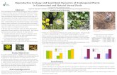 Reproductive Ecology and Seed Bank Dynamics of Endangered … · 2009. 10. 8. · Reproductive Ecology and Seed Bank Dynamics of Endangered Plants in Constructed and Natural Vernal