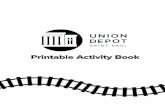 Printable Activity Book - UNION DEPOT · 7 did you know union depot has five rooftop beehives? the honeybees help pollinate flowers and trees around st. paul. you can learn more about