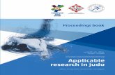 Proceedings book - JudoManager · 2020. 4. 14. · 3RD EUROPEAN SCIENCE OF JUDO RESEARCH SYMPOSIUM 2ND SCIENTIFIC AND PROFESSIONAL CONFERENCE ON JUDO: „APPLICABLE RESEARCH IN JUDO”
