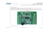 Discovery kit for STM32F407/417 lines · 2014. 7. 15. · January 2014 DocID022256 Rev 4 1/42 UM1472 User manual Discovery kit for STM32F407/417 lines ... 2.2 System requirements