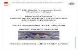 6TH IJF World Veterans Judo Championships Men and Women ... · Real Federación Española de Judo y Deportes Asociados JIU-JITSU - AIKIDO - KENDO - WU-SHU -DEFENSA PERSONAL Y NIHON