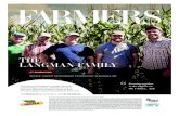 THE LANGMAN FAMILY€¦ · sits Langcrest Farms Ltd. The 4700-acre operation - where the Langman family grows corn, soybeans, wheat and edible beans – has been in operation since