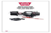 WINCH USER GUIDE - CARiD · Winch Installation to fixed location. CAUTION Winch Failure Hazard Failure to observe these instructions could lead to minor or moderate injury. Always