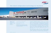 The latest refrigeration technology for Kaufland...Kaufland were prepared in the factory so that they only had to be connected to the air duct system. The NH3 insulated unit coolers