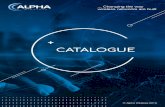 CATALOGUE - Alpha · CATALOGUE. We listen harder. We work smarter. We deliver faster. Alpha Wireless is a market-leading specialist in designing and manufacturing high performing,