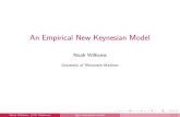 An Empirical New Keynesian Modelnwilliam/Econ810_files/empricalNK.pdf · real wage 5 10 15 20-1-0.5 0 0.5 1 interest rate (APR) 5 10 15 20-0.5 0 0.5 1 output 5 10 15 20-2-1 0 1 2