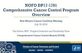 NOFO DP17-1701 Comprehensive Cancer Control Program … Trey Bonner presentation.pdf · Logic Model Program Expected Outcomes & Long Term Impacts ... to those with increase cancer