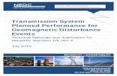 Transmission System Planned Performance for Geomagnetic ... · Requirement R7.4 of TPL-007-2 (and TPL-007-3) with a process through which extensions of time are considered on a case-by-case