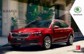 KAMIQ...TRUE ORIGINAL The KAMIQ sets a new design standard for ŠKODA. It combines the higher chassis and rugged appearance of a SUV, with the practicality and comfort of a compact