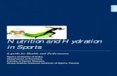 Nutrition and Hydration in Sports€¦ · Hydration Quantity of Food Quality of Food . milk THIS IS WHAT YOUR PLATE SHOULD LOOK LIKE DURING ONE MEAL Fruits and vegetables should make