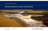 geosynthetics tencate solutions for basal reinforcement · ReinfoRced embankments on piles Reinforcement of load transfer platforms tencate geosynthetics provide a cost effective