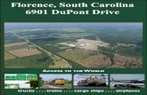 Florence, South Carolina 6901 DuPont Drive · 2016. 7. 29. · Florence, South Carolina . 6901 DuPont Drive. trucks . . . . trains . . . . cargo ships . . . . airplanes. ACCESS TO