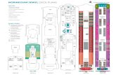 NORWEGIAN JEWEL DECK PLANS - Sonriso · NORWEGIAN JEWEL ACCOMMODATIONS THE HAVEN BY NORWEGIAN Located at the top of the ship, The Haven features a 24-hour butler, concierge service,