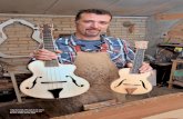 Toby Chennell with one of his latest crafted ukuleles and ... · included Jimi Hendrix, Eric Clapton (who actually played one on a 1960s Bonzo Dog Dooh Dah Band album) and George