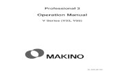Operation Manual - Spindle€¦ · - OVERALL CONTENTS - Chapter 1 Main Control Panel Chapter 2 PC Screens (Type 8.4 LCD/MDI) Chapter 3 PC Screens (Type 10.4 LCD/MDI) Chapter 4 Auto