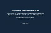 San Joaquin Tributaries Authority€¦ · Sept 28, 2012 Joint Press Release: USBR, U.S. Army Corps of Engineers, Bonneville Power Administration New report charts progress to protect