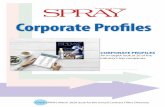 Corporate Profilesindustry-publications.com/Spray 2020 Corporate Profiles.pdf · the food, automotive, household, personal care & pharmaceutical industries. ... responsive, collaborative,