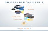 PRESSURE VESSELS...4 Carbon steel and stainless steel pressure vessels are mainly produced in China. Our 150,000-m2 plant allows the production of pressure vessels up to 7,000 mm dia-meter