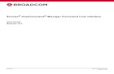 Emulex OneCommand Manager Command Line Interface ... Broadcom OCM-CLI-LPE-UG124-100 8 Emulex OneCommand