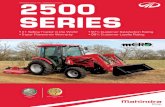 MAH5205 Series Intro 2500Series ... - Mahindra Tractors NC...PTO RPM 540 @ 2650 540 @ 2425 540 @ Not published 540 @ 2600 TRANSMISSION Type Synchro shuttle w/partial ... (mm) 119.3
