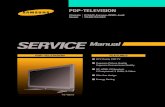 SERVICE Manual - Eletricidade€¦ · PDP-TELEVISION Chassis : D74A(P_Europe_42SD)_Audi Model : PS42E7SX/XEC PDP-TELEVISION FEATURES DTV Ready PDP TV Supreme Picture Quality Supreme
