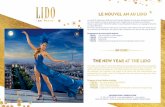 • 19h30 Votre arrivée au champagne • 20h00 Dîner ......At midnight, the mythical Lido stage is all yours with the International live orchestra of Dov Amiel and its 15 musicians.
