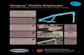 Stingray Mobile Shiploader€¦ · Stingray™ Mobile Shiploader Self-Contained, Highly Portable Machine for Fast Vessel Loading 5,000 Rapid Load Rates up to TPH Local Dealer Support,