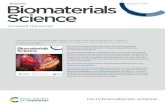 View Article Online Biomaterials Science€¦ · 1. + −, 2-. Biomaterials Science