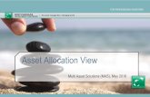 Asset Allocation View - Cafemutual · Asset Allocation View Multi Asset Solutions (MAS), May 2016 . MAS - Asset Allocation View I May 2016 I 2 Date for all graphs and tables is 4