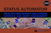 CERTIFIED CommandAlkon INTEGRATED STATUS AUTOMATOR · Status Automator to alert a driver when they are pushing above pre-set safe thresholds. It automatically captures data from the