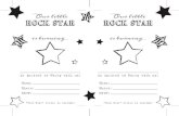 Our little ROCK STAR · ROCK STAR is invited to Party with us! When: Where: RSVP: “Rock Star” attire is welcome! Our little is turning... When: Where: RSVP: ROCK STAR is invited