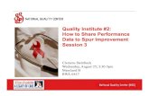 New Quality Institute #2: How to Share Performance Data to Spur … · 2019. 12. 18. · Quality Institute #2:Quality Institute #2: How to Share Performance Data to Spur Improvement