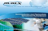 Semiconductor and Photovoltaic Manufacturing Equipment · Durex Industries - deposition and etch 2 Deposition and Etch Equipment Semiconductor wafers are commonly defined by the speed