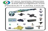 PT DAYA SANTOSA REKAYASA – A Complete Irrigation Solutiondsrirrigation.com/wp-content/uploads/2014/10/Product-Catalogue.pdf · PIPA BAUER COUPLING GRAVEL FILTER CAMLOCK FERTILIZER