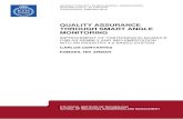 QUALITY ASSURANCE THROUGH SMART ANGLE MONITORING1294100/FULLTEXT01.pdf · by studying the relationship between torque and angle using the linear regression method (Pennsylvania State