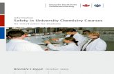 Information Safety in University Chemistry Courses · 11 First Aid in chemical accidents 76 11.1 General measures 76 11.2 Immediate First Aid measures 76 11.3 Frequently occurring